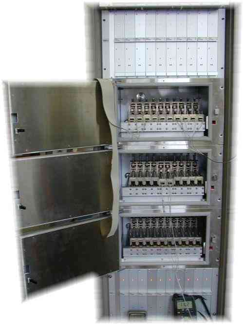 Burn In System in der Testphase bei BE